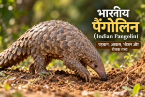 भारतीय पैंगोलिन (Indian Pangolin) अपने प्राकृतिक आवास में