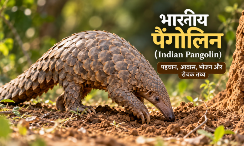 भारतीय पैंगोलिन (Indian Pangolin) अपने प्राकृतिक आवास में